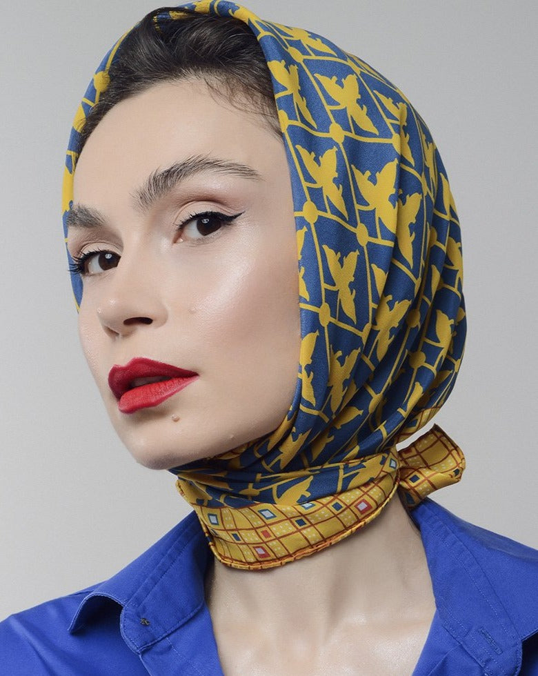 Silk scarf - Mariam Martha