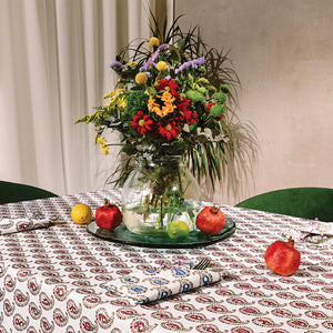 Manbani (red) - Tablecloth