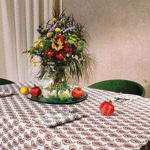 Manbani (red) - Tablecloth