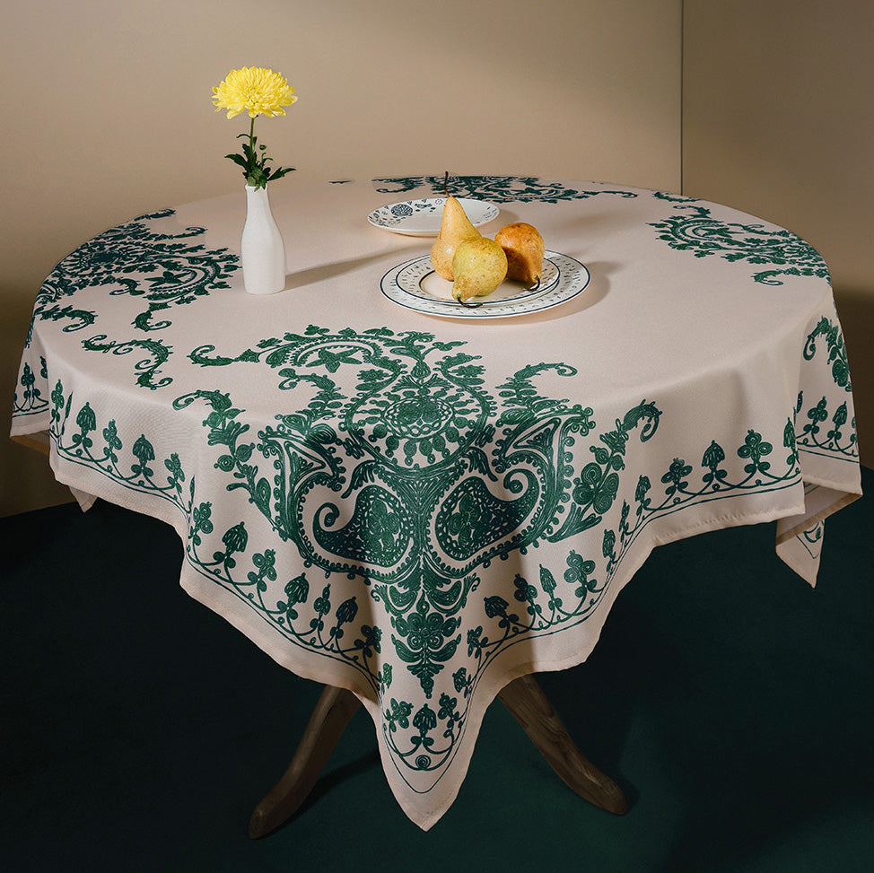 Tablecloth - Bagrationi - Turquoise - Beige - BlueTabla