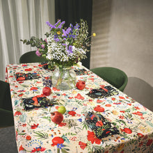 Load image into Gallery viewer, Pomegranates garden (beige) - Tablecloth
