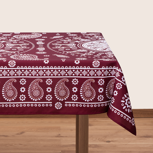 BlueTabla Tablecloth - Kala | Red
