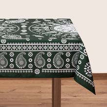 Load image into Gallery viewer, Tablecloth - Kala - Green - BlueTabla