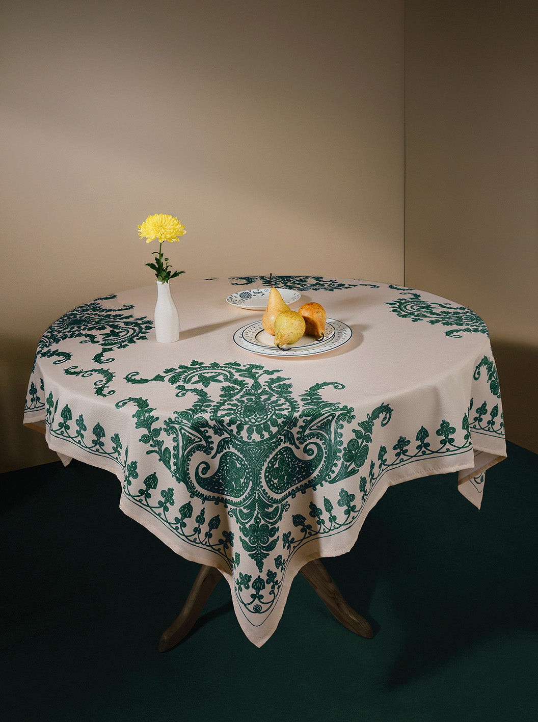 Tablecloth - Bagrationi - Turquoise - Beige - BlueTabla
