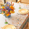 Tablecloth - Spring - Flowers - Bluetabla
