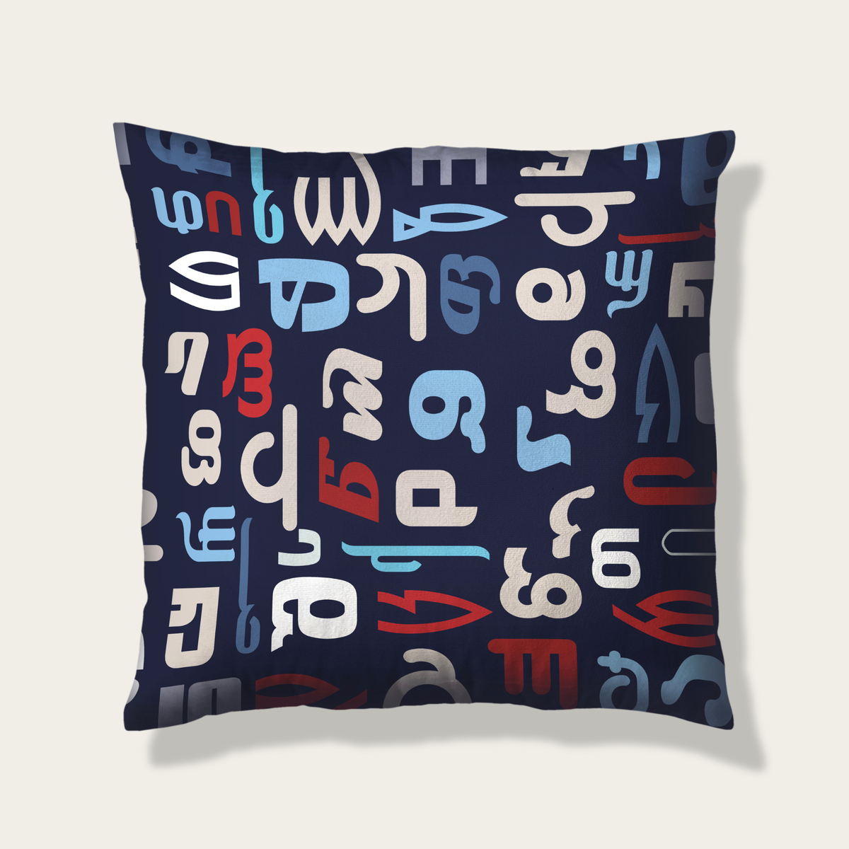 Velvet Decorative Cushion cover - Deda Ena - Bluetabla