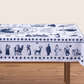 Tablecloth - Pirosmani - White - BlueTabla