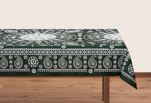 Load image into Gallery viewer, Tablecloth - Kala - Green - BlueTabla