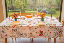 Load image into Gallery viewer, Tablecloth - Butterflies - Bluetabla