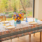 Tablecloth - Spring - Flowers - Bluetabla