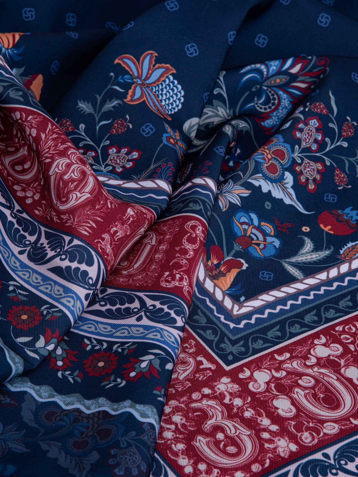 Tablecloth - 33 Blue/Red - Bluetabla