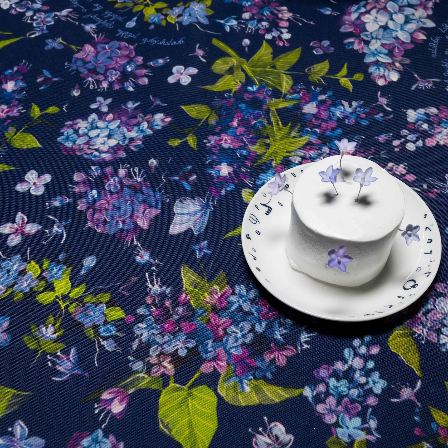 Tablecloth – Lilac - Dark - BlueTabla