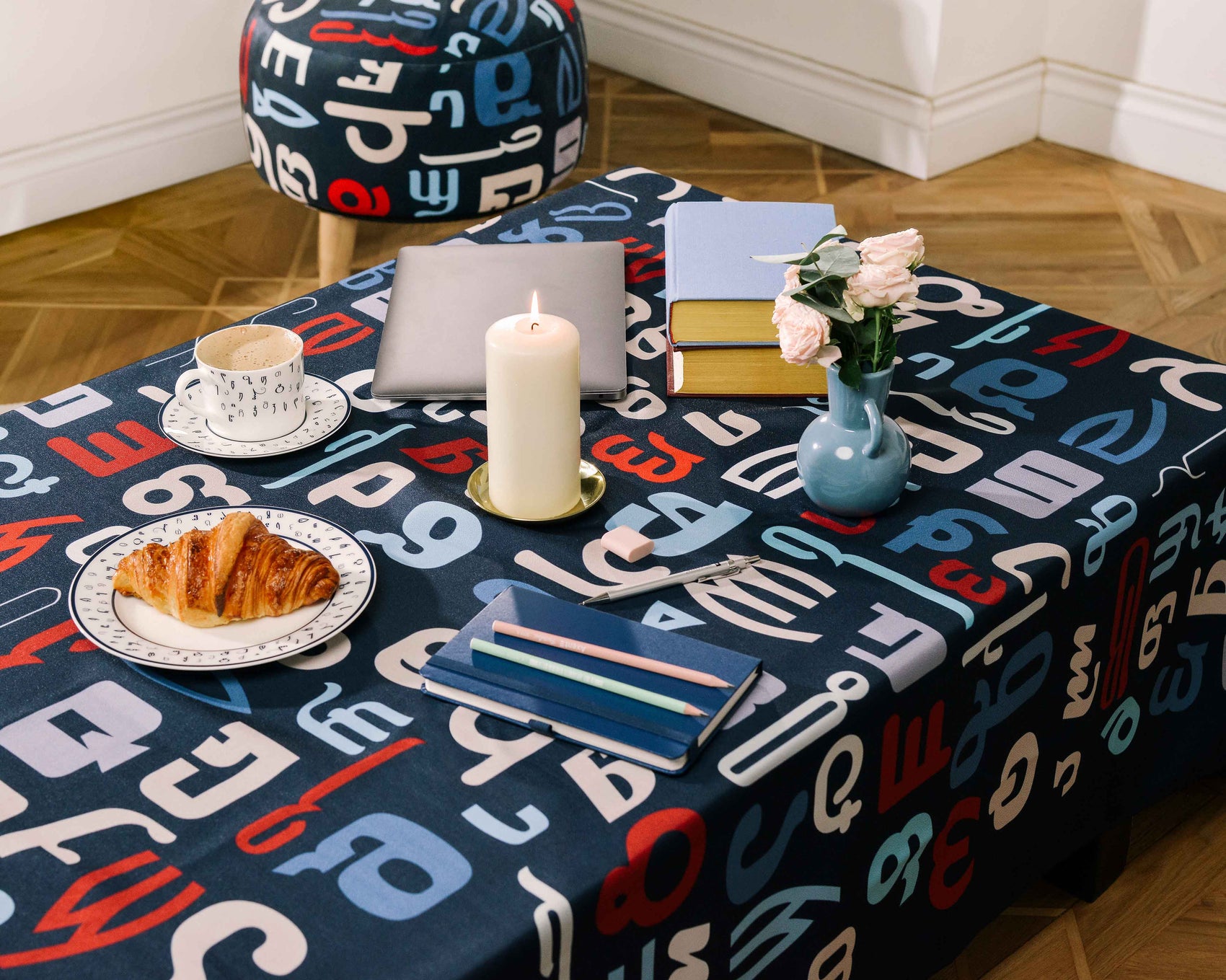 Tablecloth - Deda Ena - BlueTabla