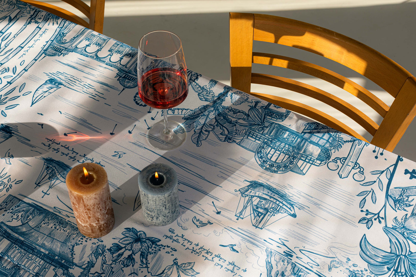 Tablecloth – Apkhazeti - BlueTabla