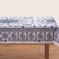 Tablecloth - Kala - White - BlueTabla