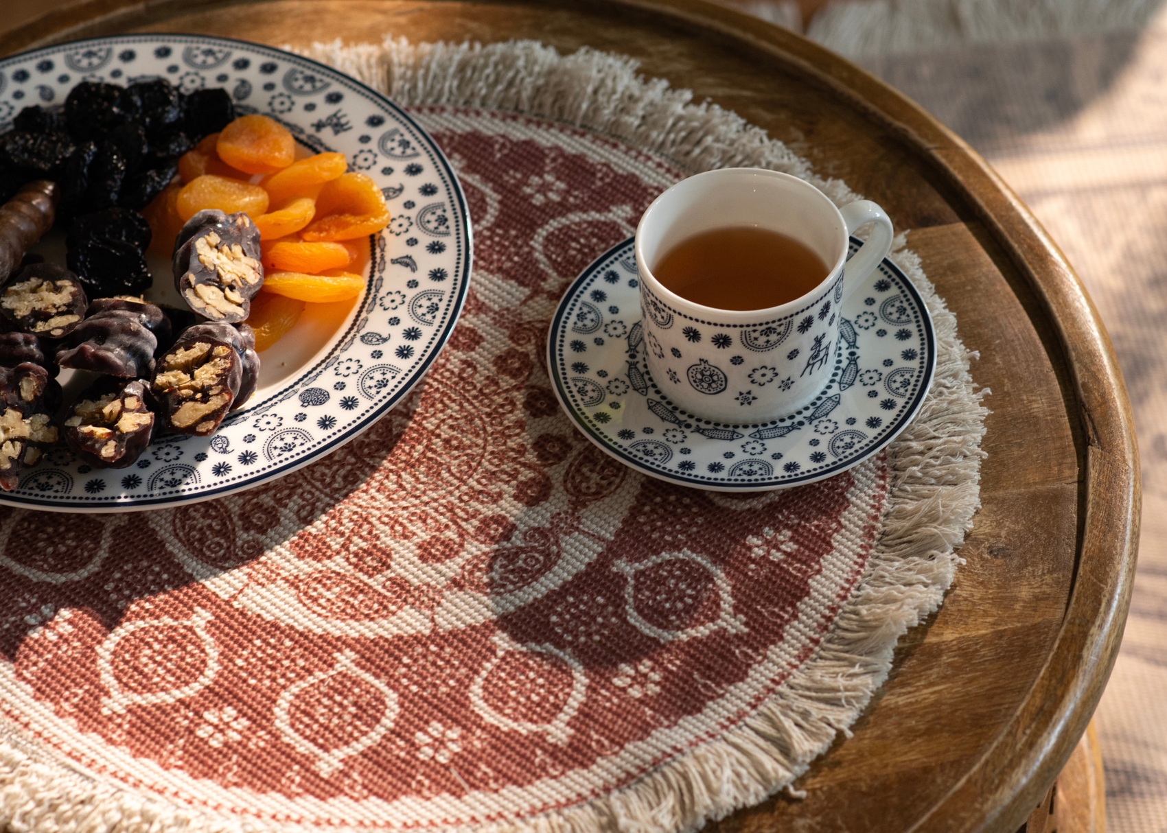 Placemats - Tabori - Red - BlueTabla