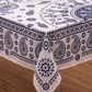 Tablecloth - Kala - White - BlueTabla