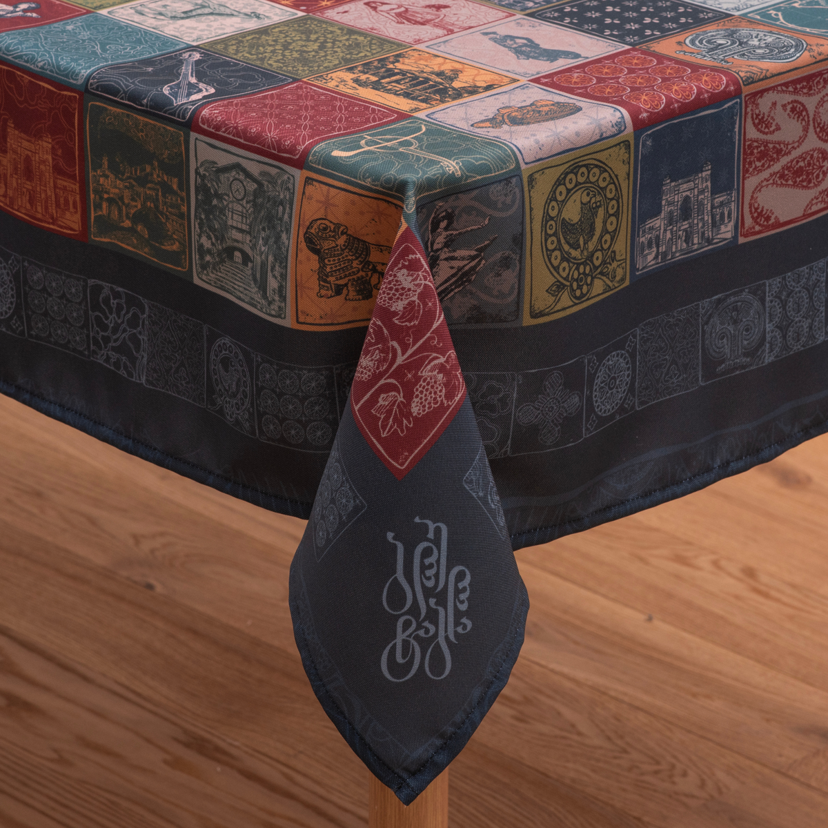 Tablecloth - Georgian - BlueTabla