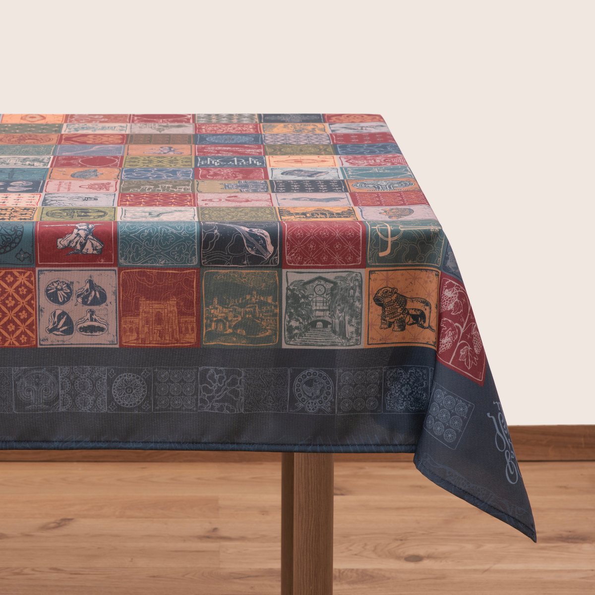 Tablecloth - Georgian - BlueTabla