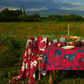 Tablecloth - Poppy - Dark - BlueTabla