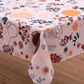 Tablecloth - Qvevri - White - BlueTabla