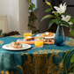 Tablecloth - Bagrationi - Turquoise - BlueTabla
