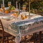 Tablecloth - Bagrationi - Turquoise - Beige - BlueTabla