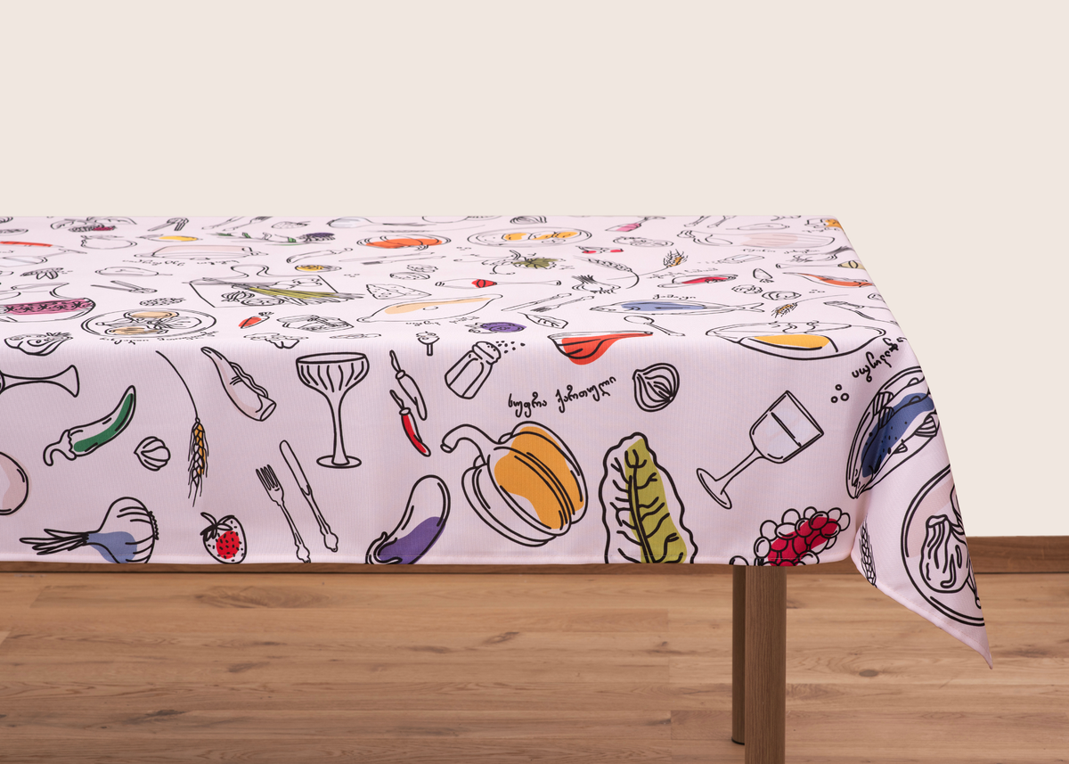 Tablecloth - Arifana - BlueTabla