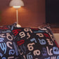 Velvet Decorative Cushion cover - Promegrenates Garden - Light