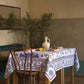 Tablecloth - Kala - White - BlueTabla