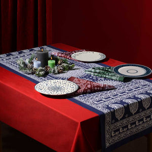 Tabla - Georgian Traditional Blue Tablecloth